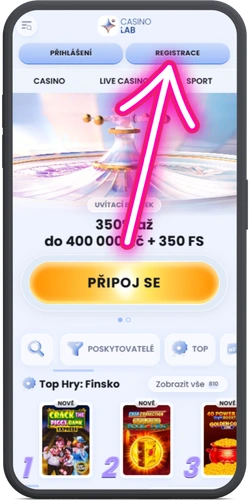RespinJoker 81 krok 1 registrace
